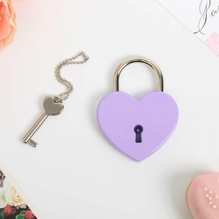 Замок свадебный с ключом &laquo;Вместе навсегда&raquo;.