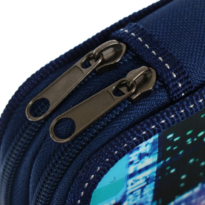 Пенал 2 секции, 125 х 205 х 40 мм, Calligrata 30П26/2  Пенал 2 секции, 125 х 205 х 40 мм, Calligrata 30П26/2 "Драйв тачка", ламинированный картон