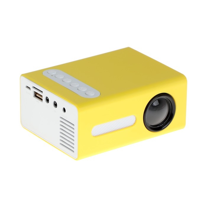 Проектор Unic T300, 800 лм,1920x1080, 800:1, ресурс лампы: 30000 часов, USB,HDMI, желтый Проектор Unic T300, 800 лм,1920x1080, 800:1, ресурс лампы: 30000 часов, USB,HDMI, желтый