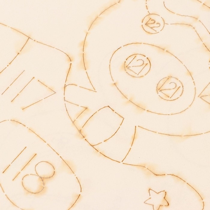 Наклейки интерьерные Наклейки интерьерные "Зверята", детские, декор на стену, панно 200 х 96 см