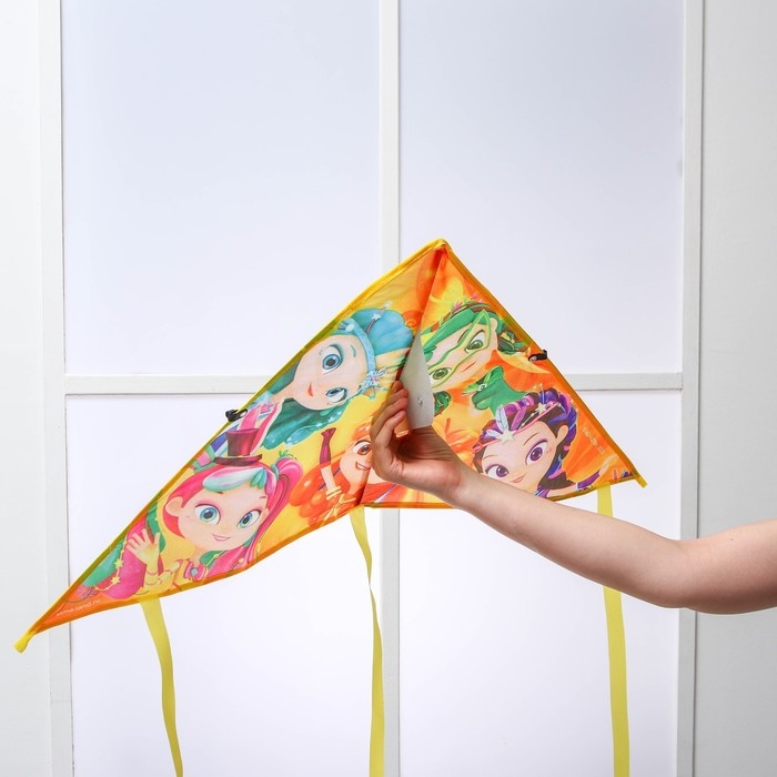 Воздушный змей «Волшебницы», Сказочный патруль, 80 × 50 см, длина лески — 30 м Воздушный змей «Волшебницы», Сказочный патруль, 80 × 50 см, длина лески — 30 м