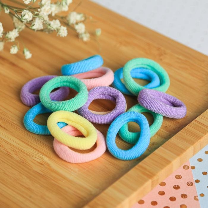 Резинки для волос , набор «Махрушка», русалка, 70 шт. Резинки для волос , набор «Махрушка», русалка, 70 шт.