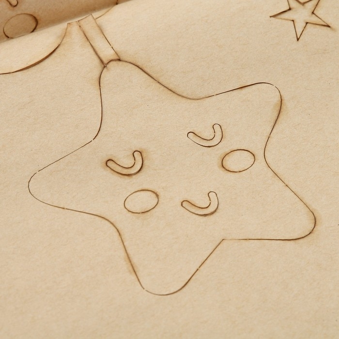 Наклейки интерьерные Наклейки интерьерные "Звезды", детские, декор на стену, панно 120 х 57 см