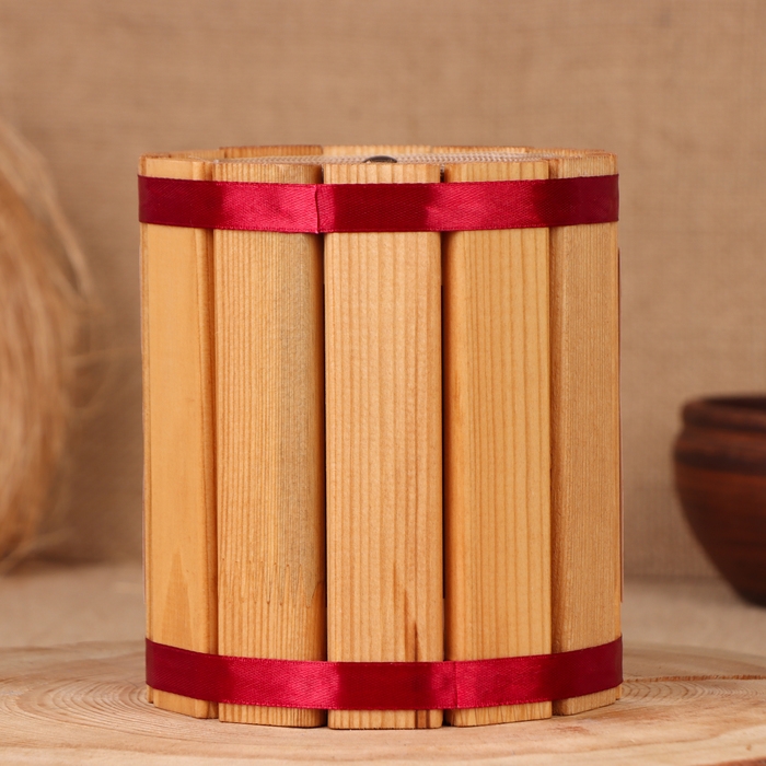 Бочка-копилка Бочка-копилка "Семейная копилка", 14х12х12 см