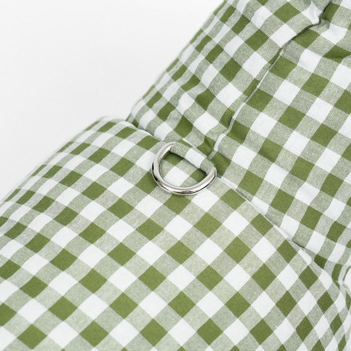 Комбинезон Комбинезон "Пудра", размер M (ДС 29 см, ОШ 33 см, ОГ 45 см) бежевый/зелёный