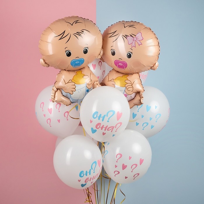 Шар фольгированный 26 Шар фольгированный 26" «Малыш», мальчик