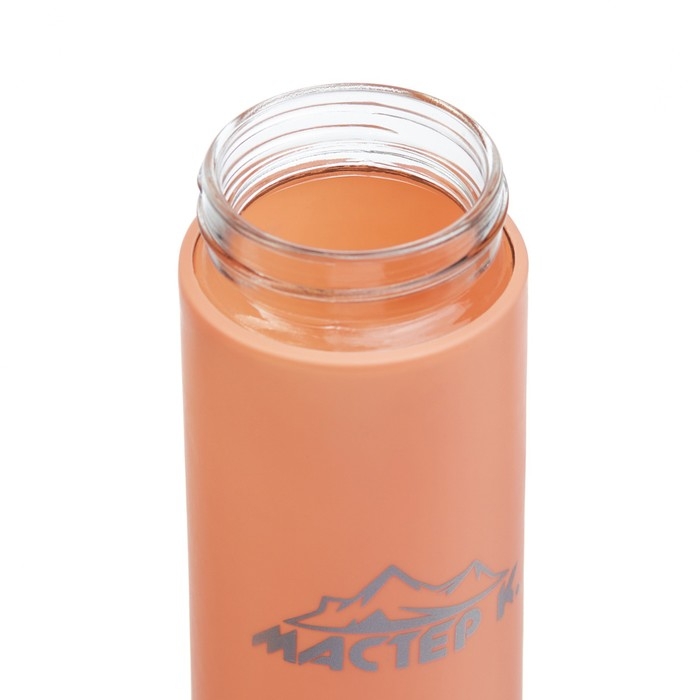 Бутылка для воды, 400 мл,  Бутылка для воды, 400 мл, "Мастер К", стеклянная