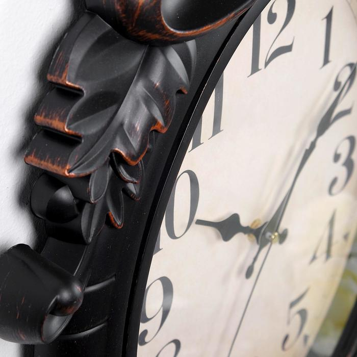 Часы настенные, серия: Интерьер, Часы настенные, серия: Интерьер, "Классика", 43 х 61 см,