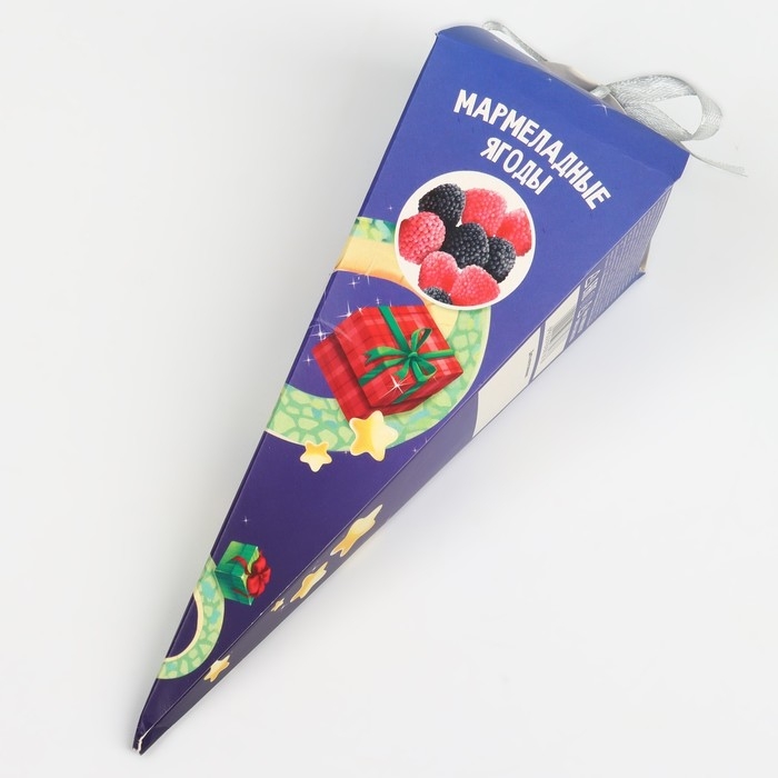 Мармеладные ягоды «Чудо уже стучится» в коробке-морковке, 100 г. Мармеладные ягоды «Чудо уже стучится» в коробке-морковке, 100 г.