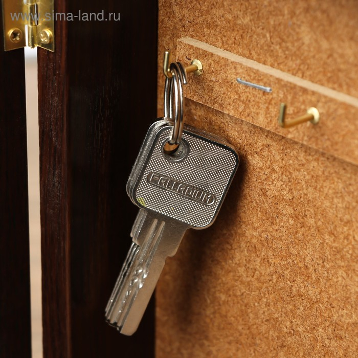 Ключница Ключница "Листья" венге 15х21 см МИКС