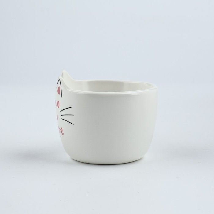 Набор  Набор "Люблю тебя и кофе", кружка 200 мл., блюдечко