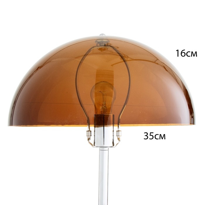 Торшер  Торшер "Байхаус" Е27 15Вт коричневый 35х35х150см