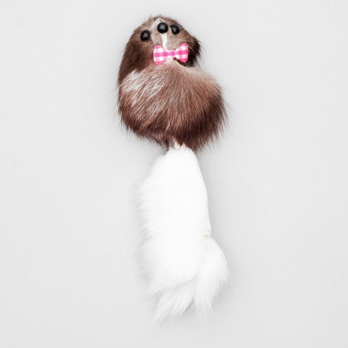 Мышь из натурального меха малая, корпус 5 см, микс цветов Мышь из натурального меха малая, корпус 5 см, микс цветов