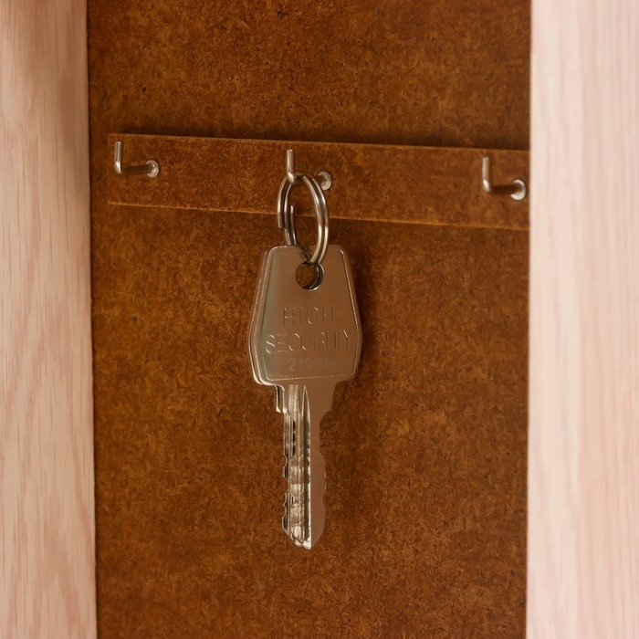 Ключница Ключница "Колибри" молочный дуб 15х21 см