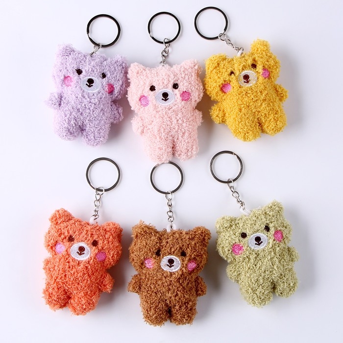 Брелок &laquo;Медвежонок&raquo;, 8 см, цвет МИКС