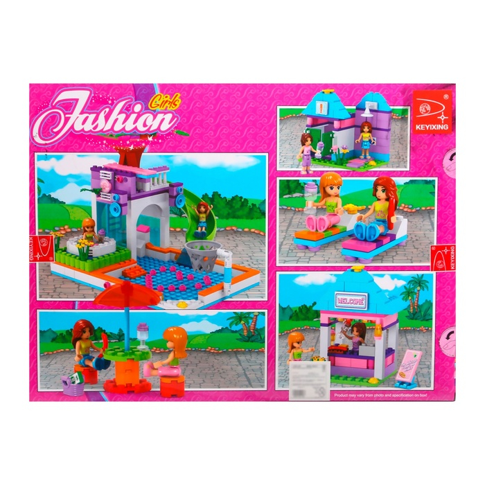 Конструктор &laquo;Аквапарк&raquo;, 485 деталей