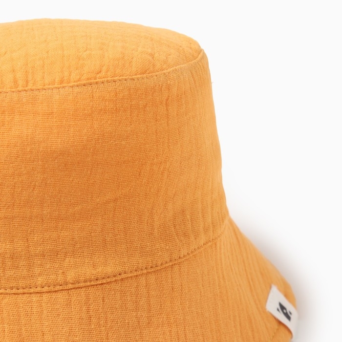 Панама детская, цвет оранжевый, размер 46 Панама детская, цвет оранжевый, размер 46