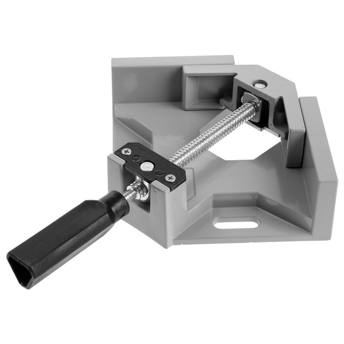 Струбцина угловая ТУНДРА, металлическая, один зажим, 68 мм Струбцина угловая ТУНДРА, металлическая, один зажим, 68 мм