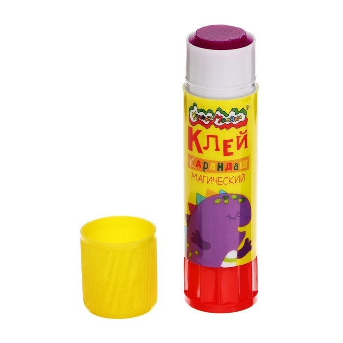 Клeй-карандаш Magic 15 г, Клeй-карандаш Magic 15 г, "Каляка-Маляка", магический исчезающий