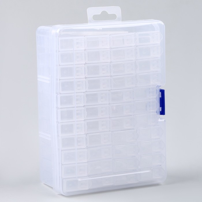 Органайзер для хранения страз алмазной мозаики, 44 секции Органайзер для хранения страз алмазной мозаики, 44 секции