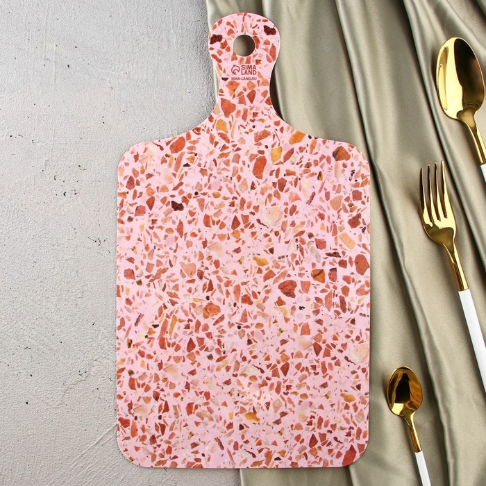 Доска разделочная пластиковая Stone, 20х35 см, микс Доска разделочная пластиковая Stone, 20х35 см, микс