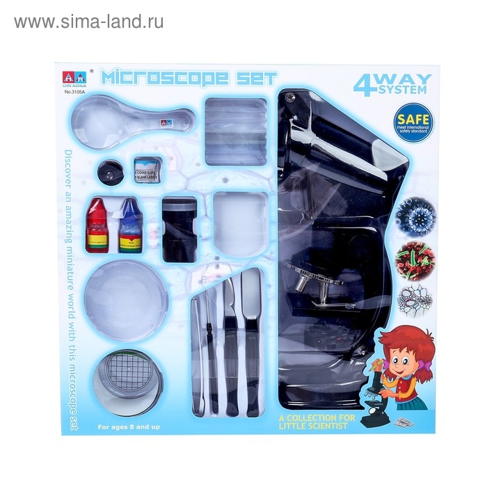 Набор для изучения микромира «Микроскопик» Набор для изучения микромира «Микроскопик»