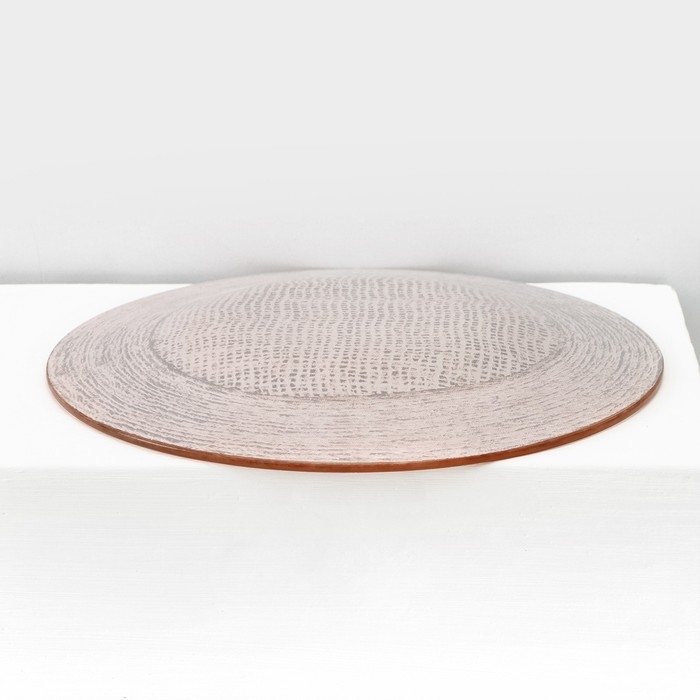 Набор столовый Доляна «Лён», 7 предметов: 29.5 см - 1 шт, 21.5 см - 6 шт Набор столовый Доляна «Лён», 7 предметов: 29.5 см - 1 шт, 21.5 см - 6 шт