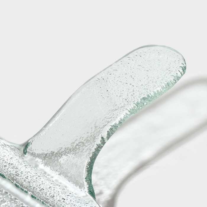 Блюдо стеклянное сервировочное Magistro «Авис», 29,5×15,5×4 см Блюдо стеклянное сервировочное Magistro «Авис», 29,5×15,5×4 см