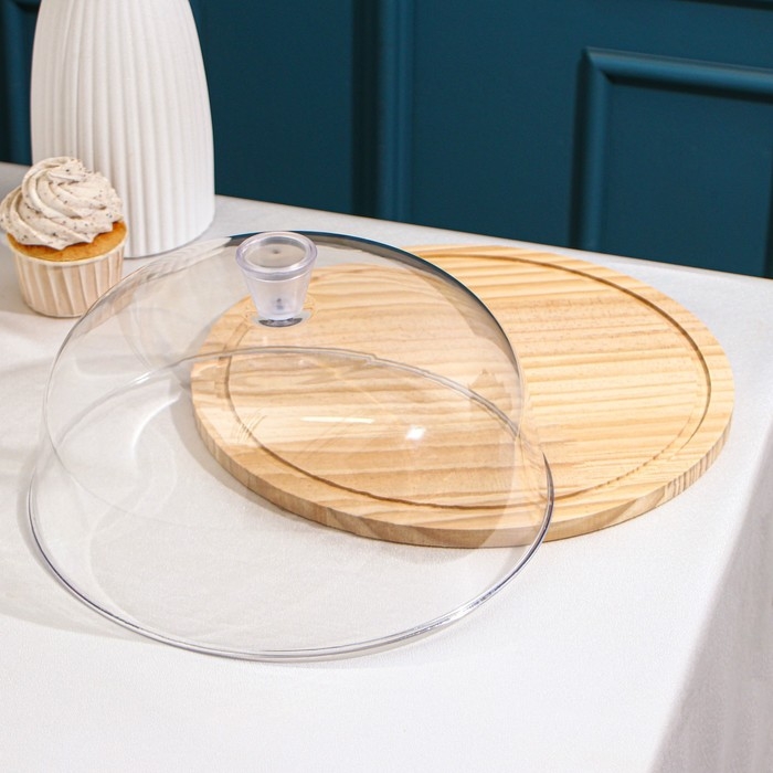 Блюдо для подачи Доляна «Древо», d=28,5 см Блюдо для подачи Доляна «Древо», d=28,5 см