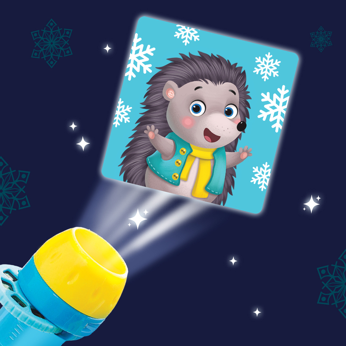 Игровой набор с проектором «Новогодние истории» свет, 3 сказки Игровой набор с проектором «Новогодние истории» свет, 3 сказки