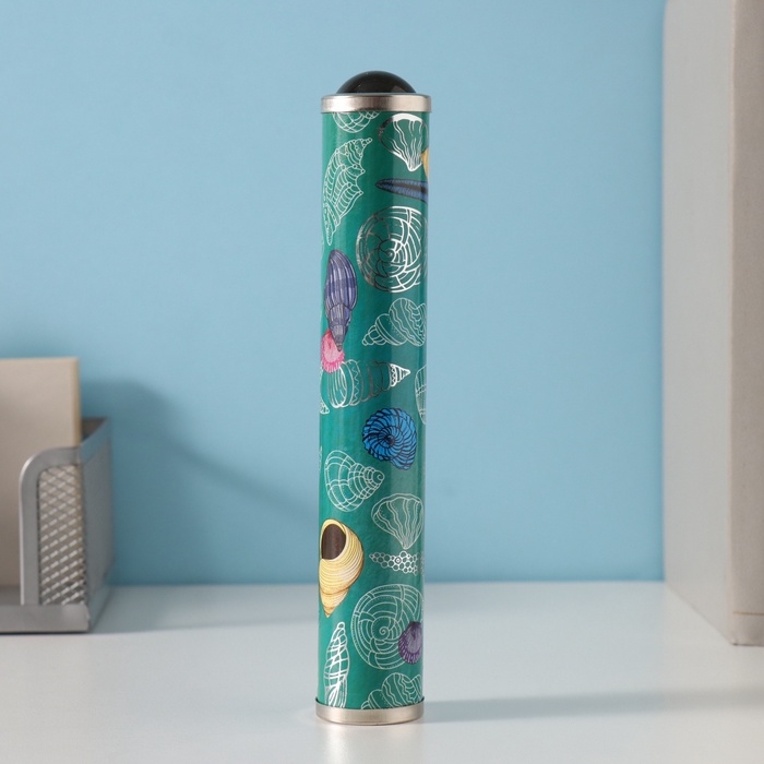 Калейдоскоп Калейдоскоп "Морской с серебрянным тиснением" 17х3х3 см