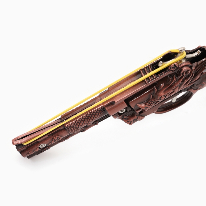 Сувенирное оружие Сувенирное оружие "Револьвер" резинкострел, 15см