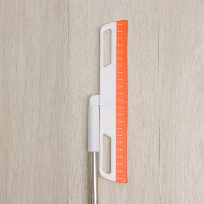 Швабра скребок Raccoon, 2-х секционный черенок из нерж стали, 35×6×81 см