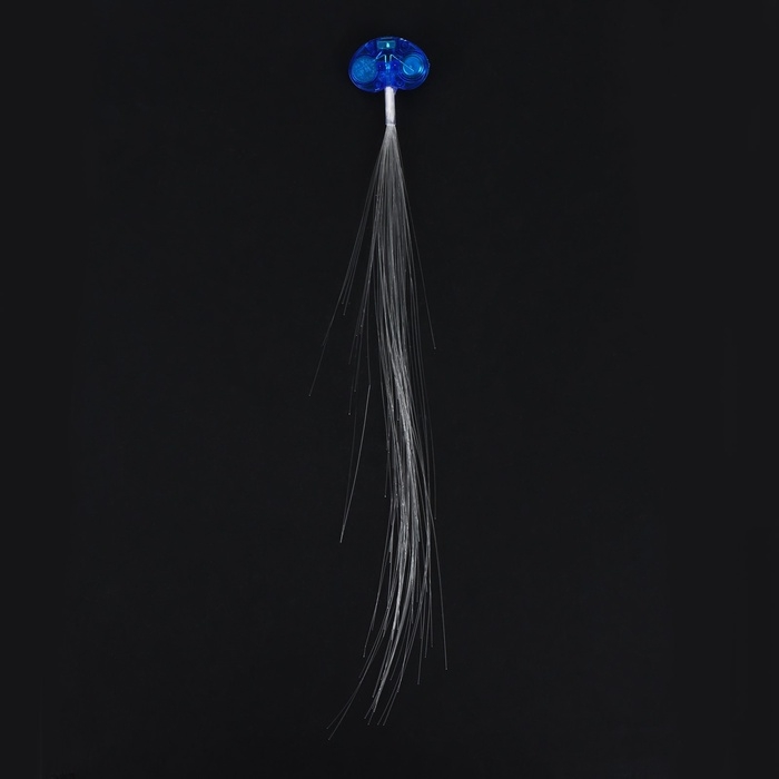 Прядь для волос на заколке, светящиеся, 3,5 х 33 см Прядь для волос на заколке, светящиеся, 3,5 х 33 см