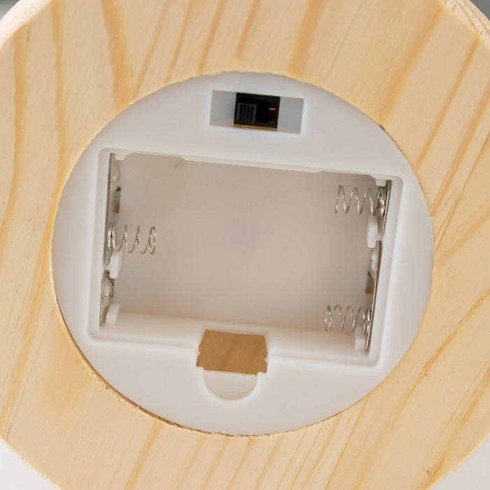 Ночник-колба Ночник-колба "Три розы" LED от батареек 3хААА 11х11х21,5 см RISALUX