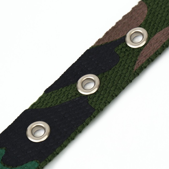 Ошейник брезентовый однослойный Ошейник брезентовый однослойный "Камуфляж", 58 х 2,5 см