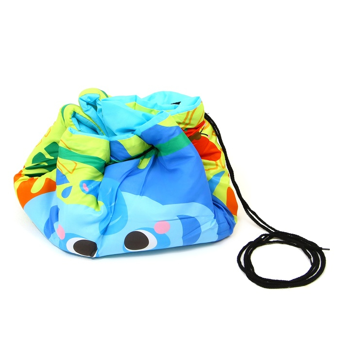 Игровой коврик-сумка для детей «Зверята», диаметр 100 см, виды МИКС, Крошка Я Игровой коврик-сумка для детей «Зверята», диаметр 100 см, виды МИКС, Крошка Я