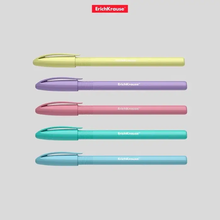 Ручка шариковая ErichKrause U-108 Pastel Stick, узел 1.0 мм, чернила синие, супермягкое письмо, длина линии письма 1000 метров, МИКС Ручка шариковая ErichKrause U-108 Pastel Stick, узел 1.0 мм, чернила синие, супермягкое письмо, длина линии письма 1000 метров, МИКС