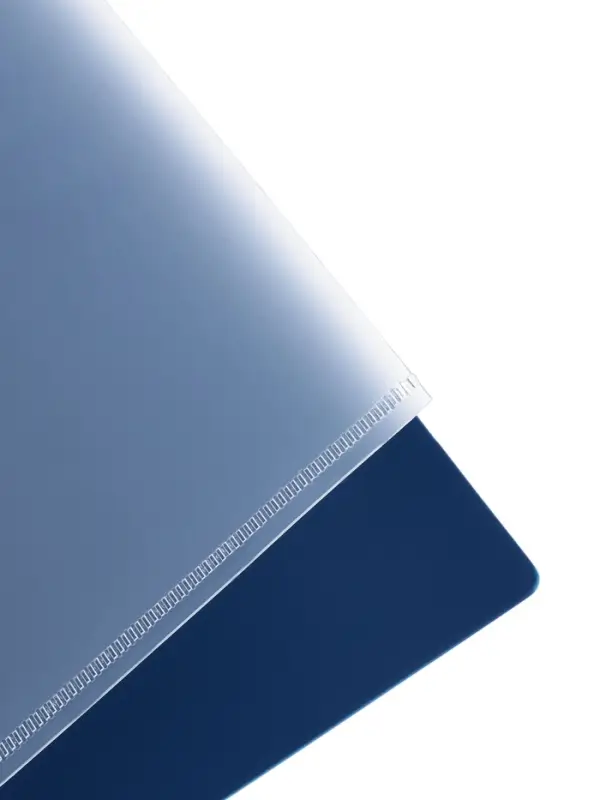 Тетрадь А4 96л кл Тетрадь А4 96л кл "PROGRESSIVE CANVAS Синяя",пласт обл,греб,фигур высеч,4цв разд+лин+карм