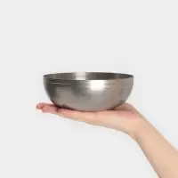 Салатник Hanna Kn&ouml;vell Vanha, 620 мл, 15&times;5.5 см, нержавеющая сталь, серебристый