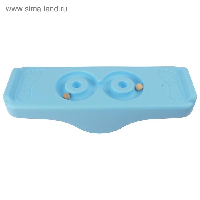 Балансборд, 56х19х15 см, цвет голубой Балансборд, 56х19х15 см, цвет голубой