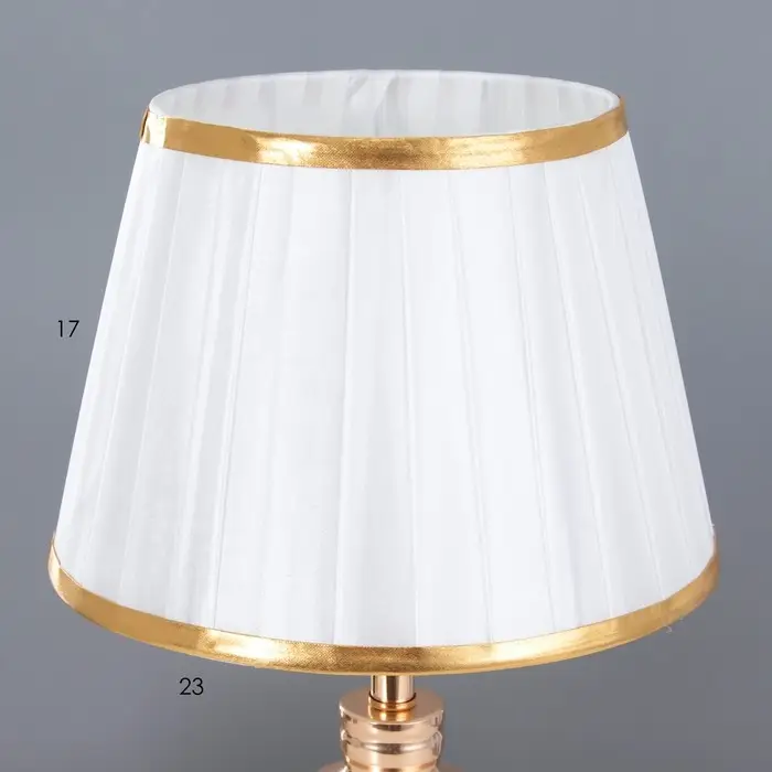 Настольная лампа Настольная лампа "Флойз" Е27 40Вт золото 24х24х38 см RISALUX