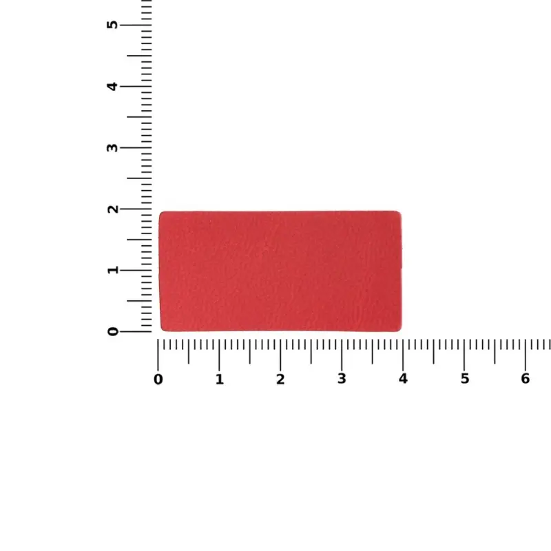 Лейбл Listra Latte, XS, красный