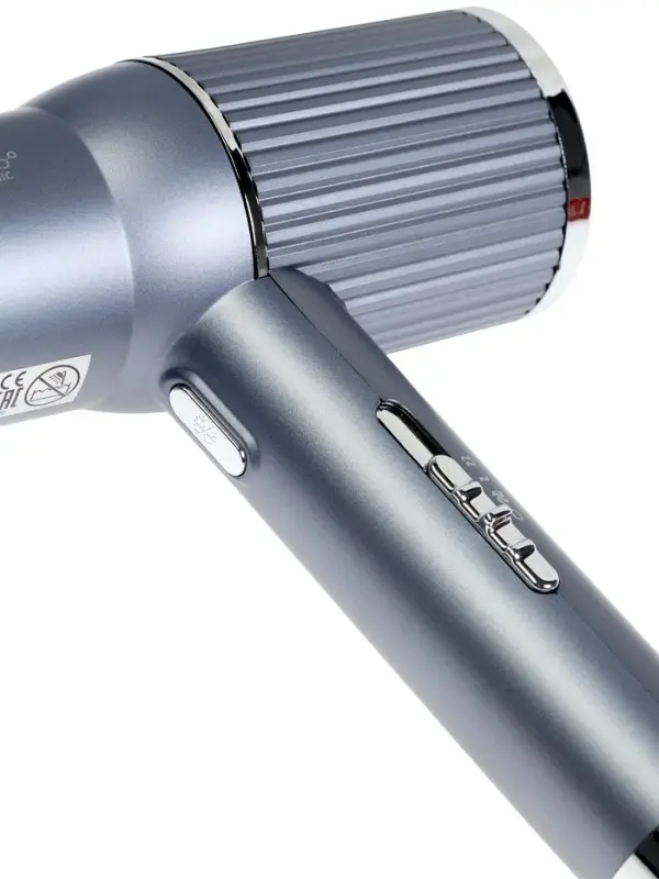 Фен Energy EN-885, 1600 Вт, 2 скорости, 3 температурных режима, ионизация, серый