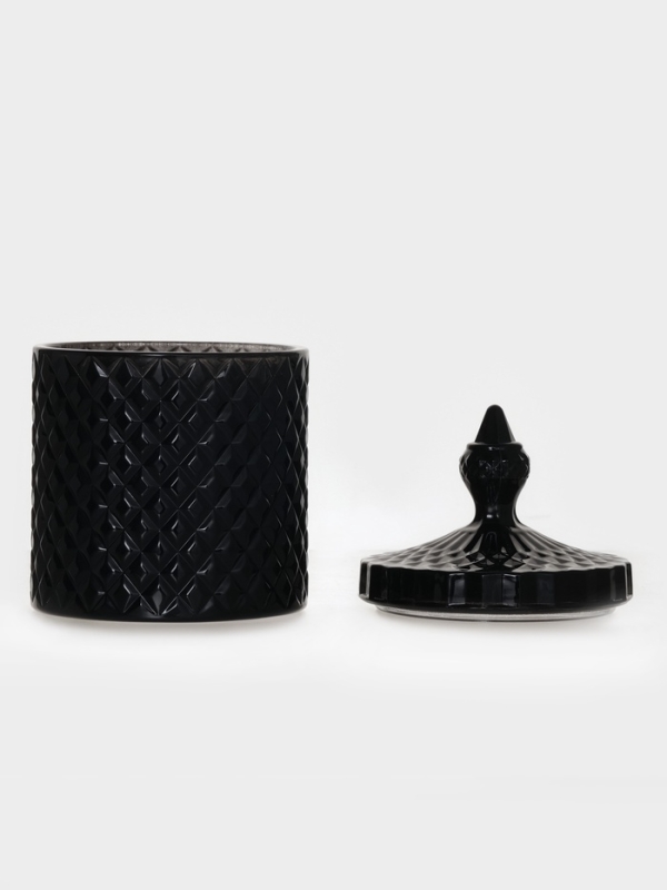 Конфетница с крышкой "Малифисента" 550 мл 10,5х10,5х18 см