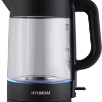 Чайник HYK-G7707 1,7л 2200Вт графит (стекло)