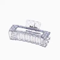 Крабик для волос &laquo;Мариэтта&raquo; прямой, 10&times;4 см, микс