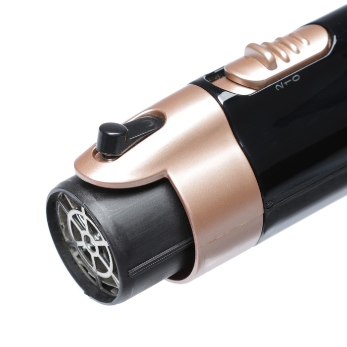 Фен-щётка Luazon LFS-02, 1400 Вт, 2 скорости, 4 насадки, чёрная Фен-щётка Luazon LFS-02, 1400 Вт, 2 скорости, 4 насадки, чёрная