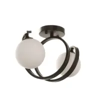 Бра Nadine 2&times;10 Вт GU10 черный 30&times;16&times;32 см