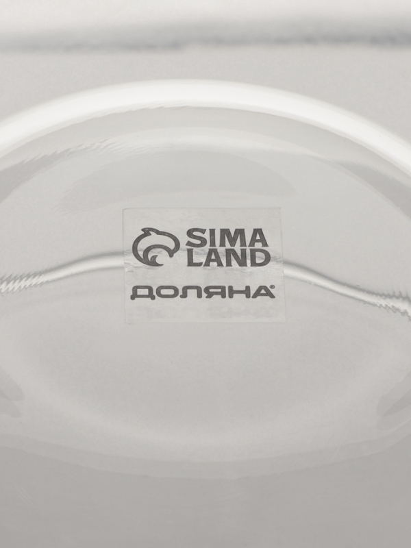 Салатник Simple, цвет прозрачный, 19х9.5 см, 1.6л Салатник Simple, цвет прозрачный, 19х9.5 см, 1.6л